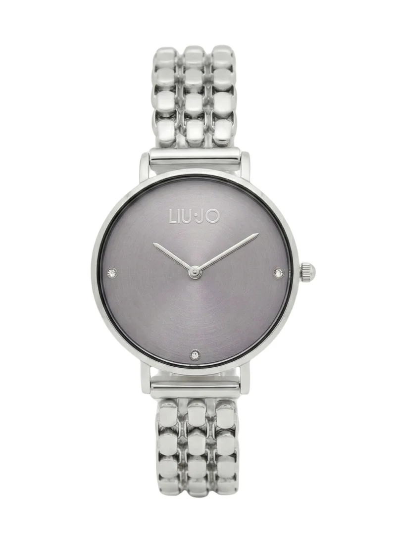 ليو جو ساعة لي جو فريم فضية